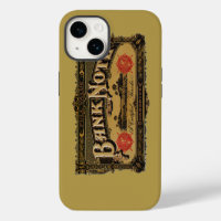 Vintage Cigar Label Art, Bank Note Money Finance