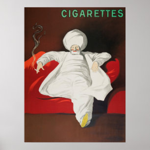 Vintage Cigarettes Advertisement Poster