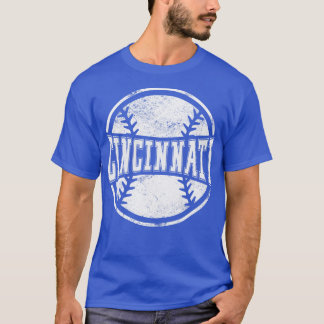 Vintage Cincinnati Baseball Baseball Team Gift T-Shirt