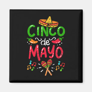 Vintage Cinco De Mayo Mexico Magnet