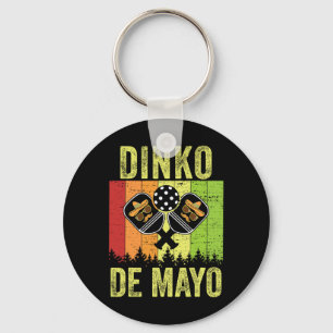 Vintage Cinco De Mayo Picklebyll Dinking Dinko De Key Ring