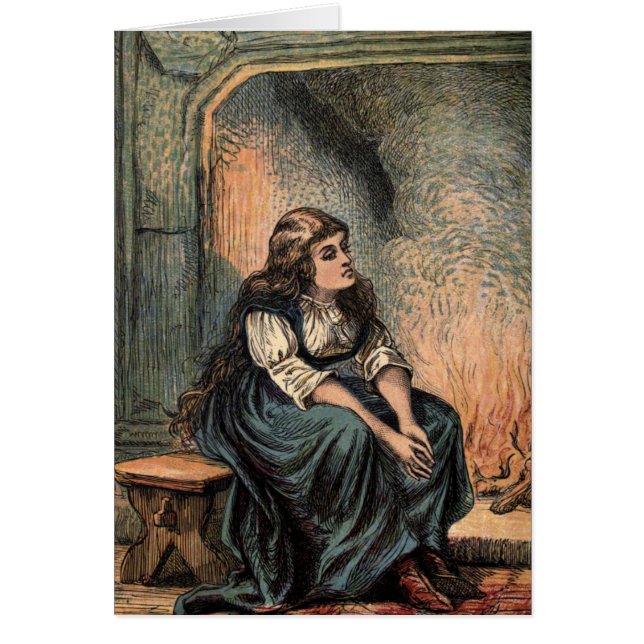 Vintage Cinderella Drawing (Front)