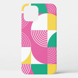 Vintage Circles: Graphic Harmony. iPhone 12 Case