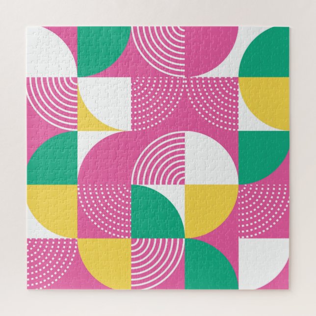 Vintage Circles: Graphic Harmony. Jigsaw Puzzle (Vertical)