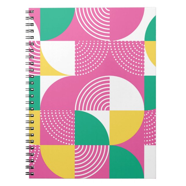 Vintage Circles: Graphic Harmony. Notebook (Front)