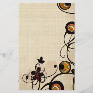 Vintage circles Stationery