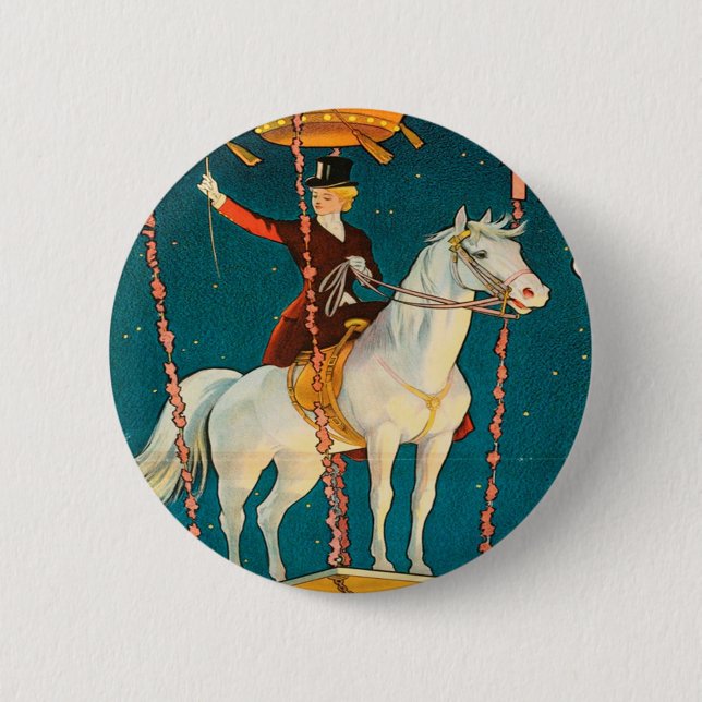 Vintage : circus Barnum & Bailey - 6 Cm Round Badge (Front)