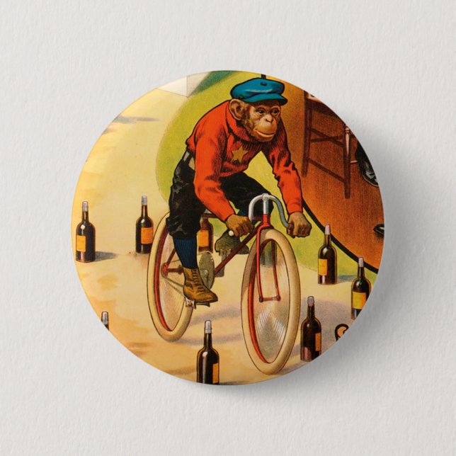 Vintage : circus Barnum & Bailey - 6 Cm Round Badge (Front)