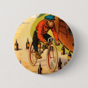 Vintage : circus Barnum & Bailey - 6 Cm Round Badge