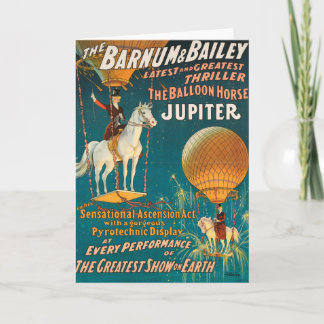 Vintage : circus Barnum & Bailey - Card