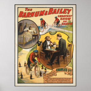 Vintage : circus Barnum & Bailey - Poster