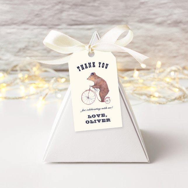 Vintage Circus Birthday Favour Tags (Creator Uploaded)