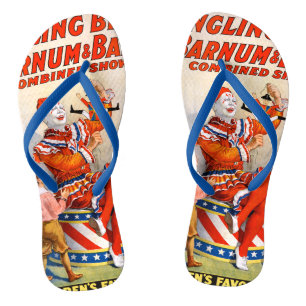 Vintage Circus Clown Show Thongs