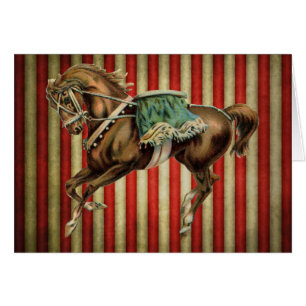 vintage circus horse