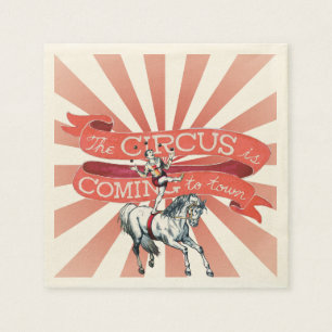 Vintage Circus Paper Napkin (50)