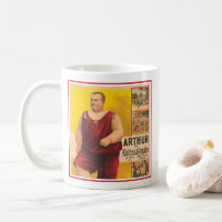 Vintage Circus Poster Of Arthur The Colossal Kid