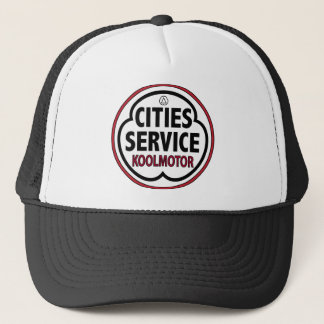 Vintage Cities Service koolmotor sign Trucker Hat