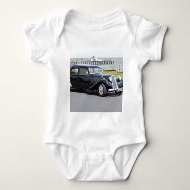 Vintage Citroen Baby Bodysuit (Front)