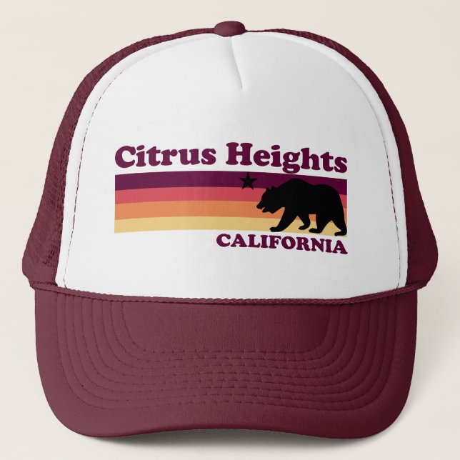 Vintage Citrus Heights California Trucker Hat (Front)