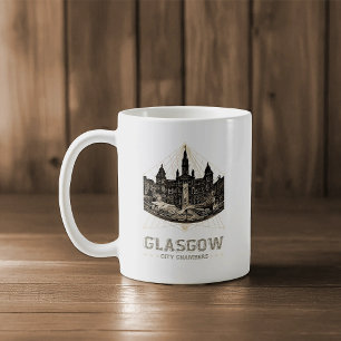 Vintage city chambers classic coffee mug
