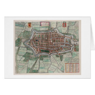 Vintage city map of Alkmaar