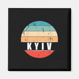Vintage City Trip Kyiv - Ukraine Magnet