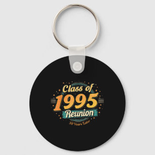 Vintage Cl Of 1995 Reunion Tee 30th Graduation Clm Key Ring