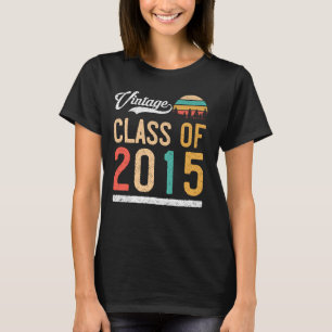 Vintage Class of 2015 High School or College Gradu T-Shirt