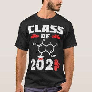 Vintage Class of 2021 Graduate Senior Science Chem T-Shirt
