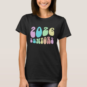 Vintage Class of 2026 Seniors Yearbook 12 Years La T-Shirt