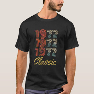 Vintage Classic 1972 50Th Birthday T-Shirt