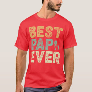 Vintage Classic Best Pap Ever Granddaughter grandk T-Shirt