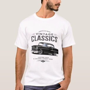 Vintage Classic Black Street Rod T-Shirt