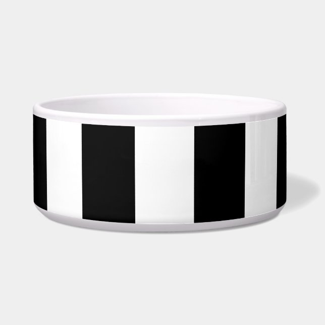 Vintage Classic black & white stripes (Front)