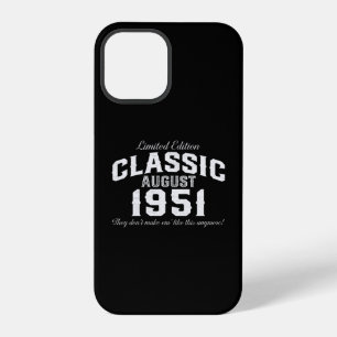Vintage Classic Car 1951 70th Birthday iPhone 12 Pro Case