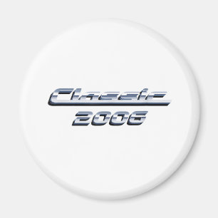 Vintage Classic Car 2006 Birthday Gift Magnet
