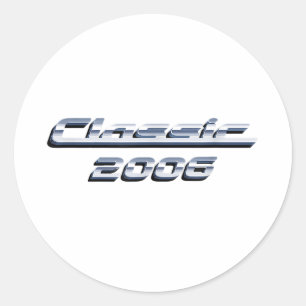 Vintage Classic Car 2006 Birthday Gift Round Sticker