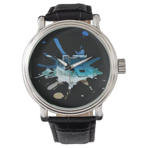 Vintage Classic Car Beachy Pop Art, Watch