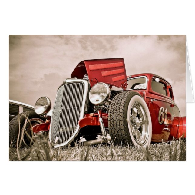 Vintage Classic Car Collection (Front Horizontal)