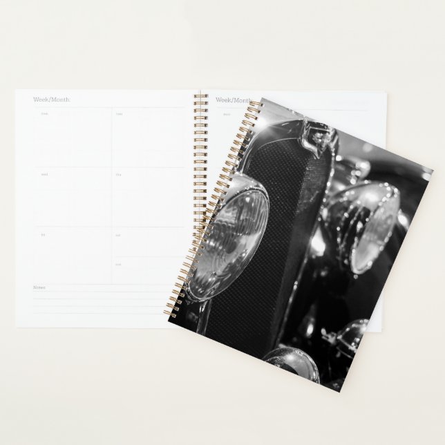 Vintage Classic Car Planner (Display)