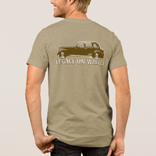 Vintage Classic Car T-Shirt Tri-Blend Shirt