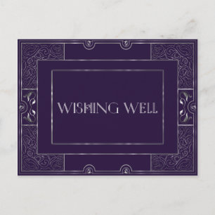 Vintage Classic Gatsby Wishing Well3 Manuela Postcard