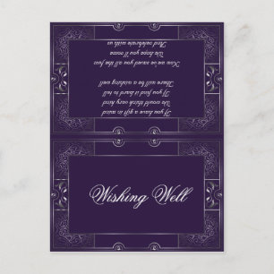 Vintage Classic Gatsby Wishing Well Manuela Postcard