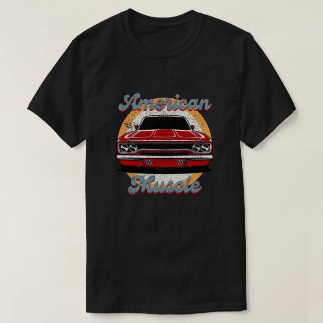 Vintage classic muscle car T-Shirt (Design Front)
