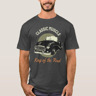 Vintage classic muscle typography T-Shirt