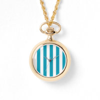 Vintage Classic Sea Green & White Stripes