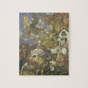 Vintage Classic Storybook Characters, Edmund Dulac Jigsaw Puzzle