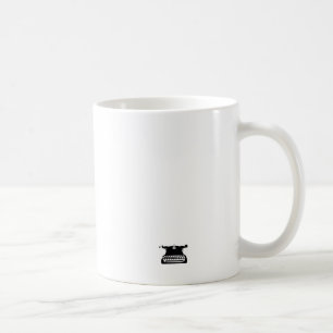 vintage classic typewriter coffee mug
