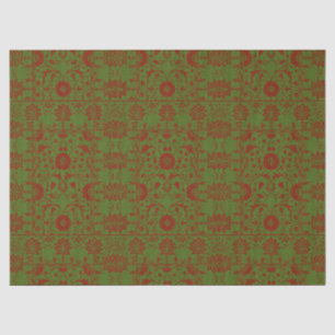 Vintage Classic William Morris Christmas Colors Tissue Paper