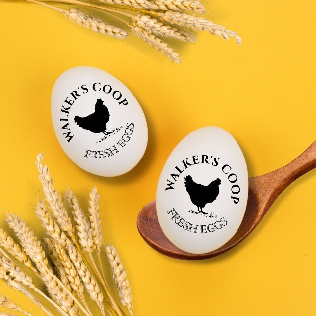 Vintage Classical  Personalised Egg Stamp (Creator Uploaded)